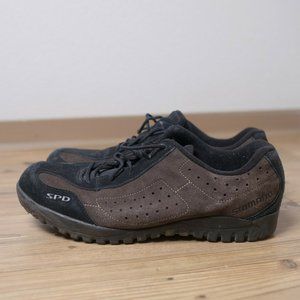 Shimano SPD Cycling Shoes Size 11.5 EU 47 Brown SH-MT21 MTB